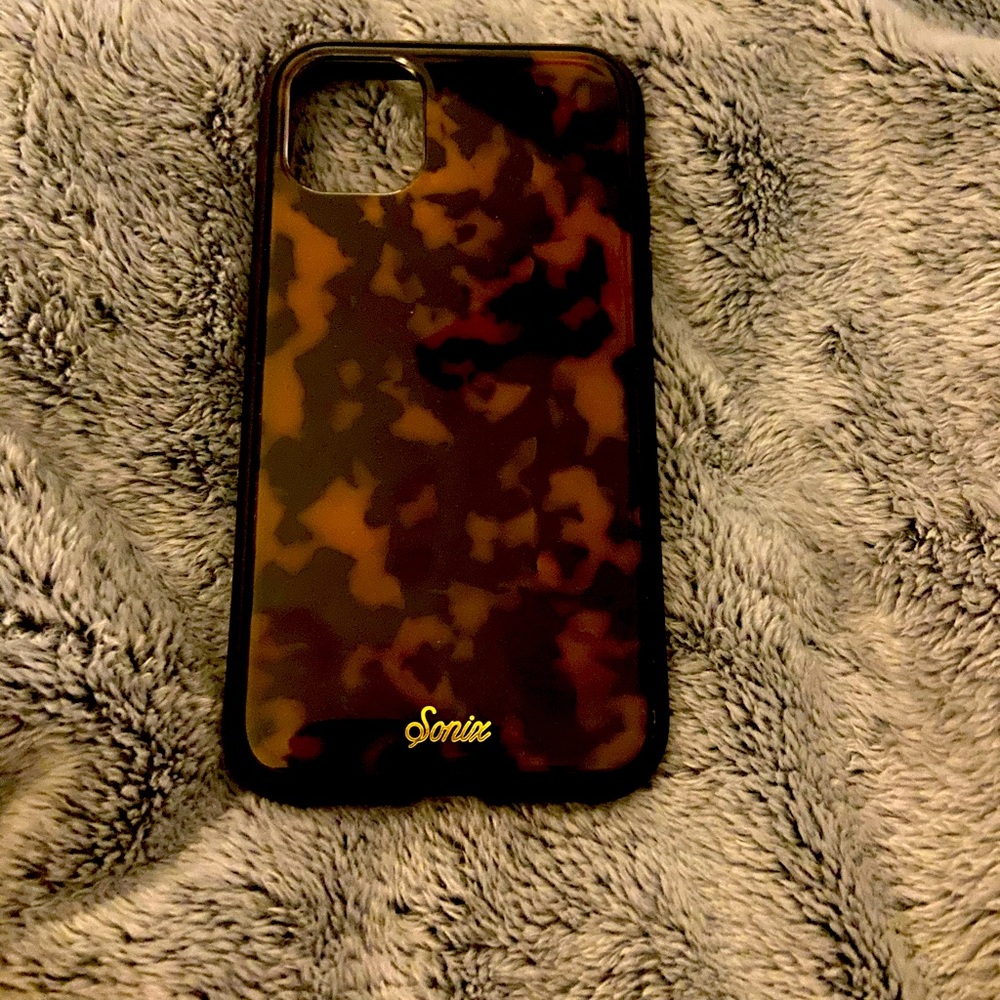 Sonix brown tortoise shell iPhone 11 case